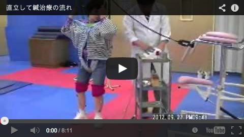 リハビリセンター大明 直立した状態での経絡・経穴治療の流れ